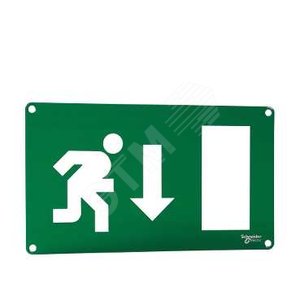Наклейки (Выход вниз) для RILUX 11/18ВТ (10шт) - Schneider Electric