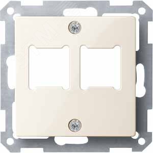 ЦЕНТР.ПЛАТА ДЛЯ РОЗ.RJ11/RJ45,2 ПОС.БЕЖ | MTN291644 | Schneider Electric 5