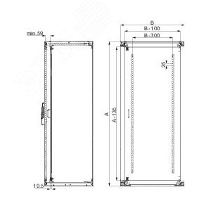 Дверь внутренняя 1800x1000мм (NSYID1810) 12