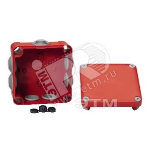 Коробка соединительная MUREVA 105x105x65 IP55 красная (ENN05165)