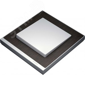 M-Pure Decor Рамка 1 пост венге/алюминий (MTN4010-3671) 5