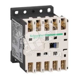 Контактор K 4Р (2 НО + 2 НЗ) AC1.25A 220В 50/60Гц бесшумный зажим фастон - Schneider Electric