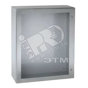 Шкаф нержавеющая сталь 304L 500х400х200 с окном - Schneider Electric