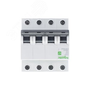 Выключатель автоматический четырехполюсный EASY 9 20А C 4,5кА | EZ9F34420 | Schneider Electric - фото 5