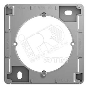 GLOSSA Коробка наружная алюминий (GSL000310) - Schneider Electric