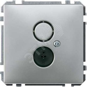 Мех-м с накл.д/audio х2, алюм. Sys D - Schneider Electric