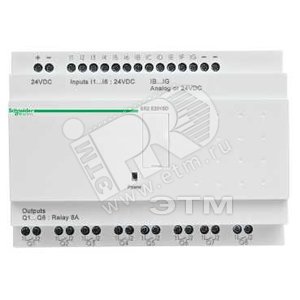 ZELIO LOGIC РЕЛЕ ЭКОНОМ 20ВХ/ВЫХ ~24В - Schneider Electric