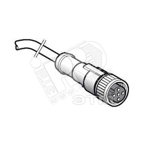 Разъем кабельный гнездовой XZCP1169L5 - Schneider Electric