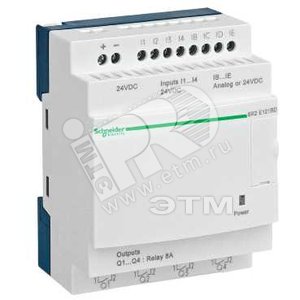 ZELIO LOGIC РЕЛЕ ЭКОНОМ 10ВХ/ВЫХ =24В - Schneider Electric