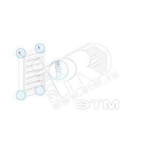 08803 4 проушины крепления к стене - Schneider Electric