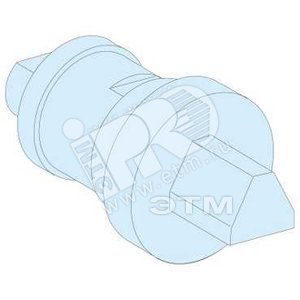 ДВЕРНАЯ ВТУЛКА С ТРЕУГОЛЬНЫМ ШТЫРЁМ, 8 ММ, IP55 (CNOMO) | 09984 | Schneider Electric - Schneider Electric