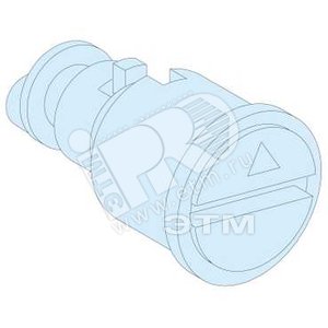 ВТУЛКА С ВЫЕМКОЙ ПОД ОТВЁРТКУ ДЛЯ РУЧКИ, IP55 | 09931 | Schneider Electric - Schneider Electric