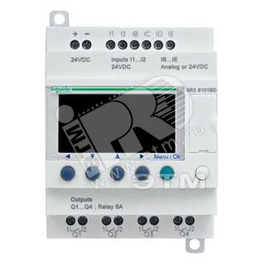 ZELIO LOGIC РЕЛЕ МОДУЛЬН 10ВХ/ВЫХ =24В| SR3B102BD | Schneider Electric - Schneider Electric