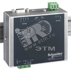 преобразователь типа ACE919CA RS485/RS485 (питание - Schneider Electric