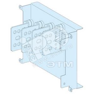 ВВОД.ПЛ С СИЛОВ.И КОННЕКТ,4П 630 A | 04460 | Schneider Electric