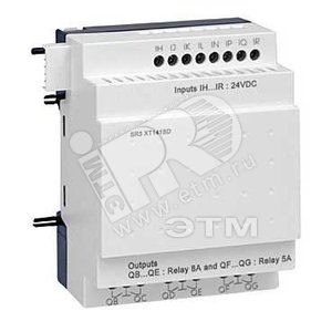 Модуль расширения дискретного ввода/вывода 24В DC (8 вх/6 вых) (SR3XT141BD) - Schneider Electric