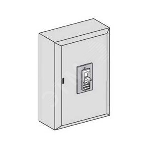 Шкаф металлический красно-желтый IP55 (NS100/160/VIGI) - Schneider Electric