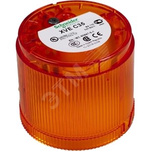 СВЕТ. БЛОК 70ММ  ОРАНЖЕВЫЙ - Schneider Electric