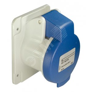 Розетка скрытая прямая 32А 2P+E IP44 220В винтовые зажимы - Schneider Electric