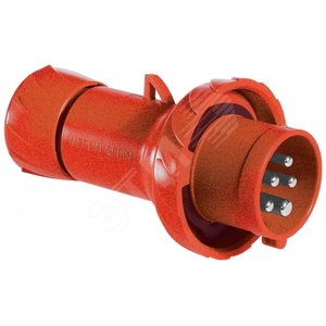 Вилка кабельная быстрозажимная 32А 3P+N+E IP67 380В