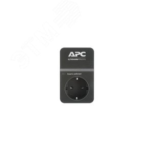 Фильтр сетевой APC Essential SurgeArrest 1 outlets 16A black (PM1WB-RS) - Schneider Electric