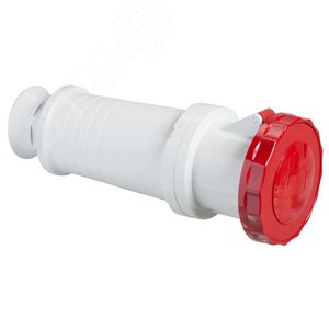 Розетка кабельная с заземлением 125А 3P+E IP67 380В винтовые зажимы 2