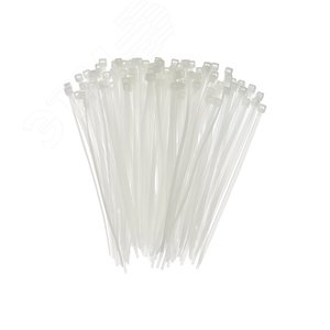 СТЯЖКА КАБЕЛЬНАЯ 100х2.5 БЕЛАЯ (100шт) 4