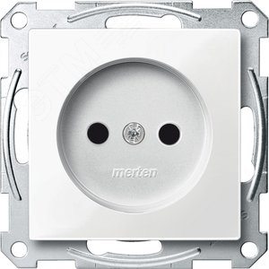 МЕХ-М РОЗЕТКИ Б/З С/Ш, ПОЛЯРН-БЕЛ. | MTN2000-0319 | Schneider Electric - фото 3