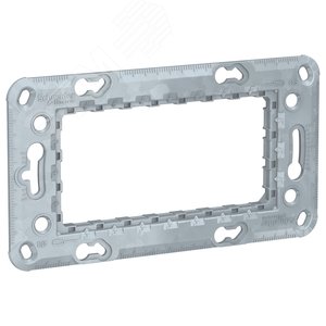 Суппорт UNICA MODULAR Zamak 4 модуля (NU7104) - Schneider Electric