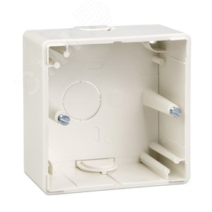 КОРОБКА ДЛЯ НАРУЖНОГО МОНТАЖА Х1, БЕЛЫЙ | MTN512119 | Schneider Electric - фото 3