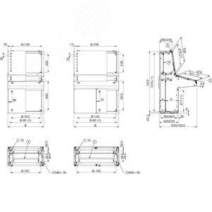 ПУЛЬТ С КОНСОЛЬЮ 1000Х630 | NSYSDF1010 | Schneider Electric - фото 7