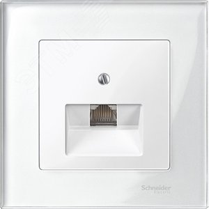 Рамка 1 пост стеклянная бриллиант 17