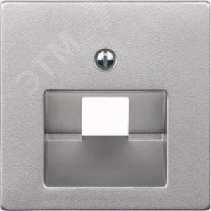 Sys M Центральная плата для компьютерной розетки RJ45х1 алюминий (MTN298360) 8