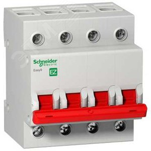 ВЫКЛ. НАГРУЗКИ EASY9 (мод. рубильник) 4П 125А 400В =S= | EZ9S16492 | Schneider Electric - фото 6