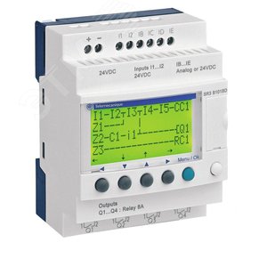 ZELIO LOGIC РЕЛЕ МОДУЛЬН 10ВХ/ВЫХ =24В| SR3B101BD | Schneider Electric 2