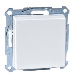 Механизм розетки Schuko с крышкой белый (MTN2310-0319) - фото 2