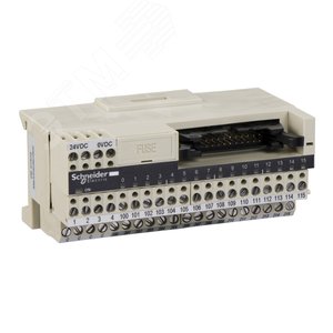 TELEFAST БАЗА НА 16 ВХ/ВЫХ, ИНДИКАЦИЯ СОСТ.КАНАЛА, ВЫБОР ПОЛЯРН. 0 ИЛИ 24В | ABE7H16C21 | Schneider Electric - фото 2