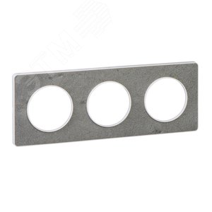 ODACE Рамка 3 поста морской камень (S52P806U) - Schneider Electric