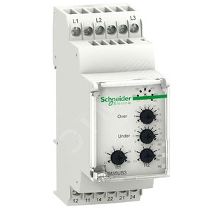 РЕЛЕ КОНТРОЛЯ НАПРЯЖЕНИЯ ФАЗА-ФАЗА 2СО | RM35UB330 | Schneider Electric - Schneider Electric