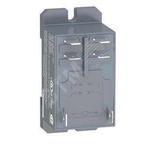 СИЛОВОЕ РЕЛЕ 2 НОРМАЛЬНО ОТКРЫТЫХ КОНТАКТА, КАТУШКА 24В ПОСТ ТОКА | RPF2ABD | Schneider Electric