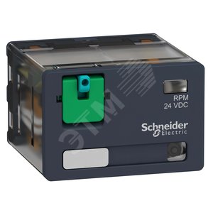 РЕЛЕ 4CO СВЕТОДИОД 110В ПОСТ ТОКА | RPM42FD | Schneider Electric