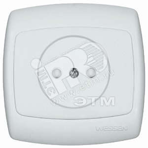 РОНДО Розетка скрытая без заземления в сборе 250В 10А белая - Schneider Electric