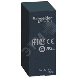 РЕЛЕ ИНТЕРФЕЙСНОЕ, 2 ПЕРЕКИДНЫХ КОНТАКТА, 110В ПОСТ.ТОК | RSB2A080FD | Schneider Electric - Schneider Electric