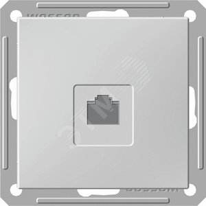 W59 Розетка х1 комп скр в/рамку (бук) - Schneider Electric