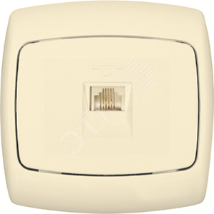 РОЗЕТКА ТЕЛ.РОНДООУ С МОНТ.ПЛ.СЛ.К - Schneider Electric