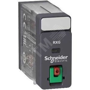РЕЛЕ ПРОМЕЖУТ.,5А,2С/О, ~220В, КН. ТЕСТ. | RXG21M7 | Schneider Electric - Schneider Electric