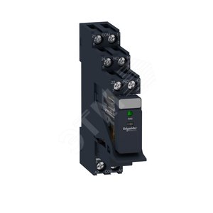 Комплект из реле, колодки, с диодом, 2С/О, 5А, =24В - Schneider Electric