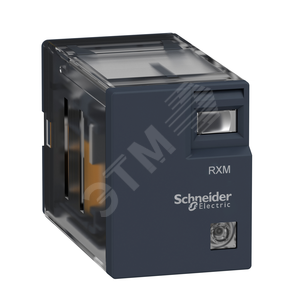 Электромеханическое реле, 2с/о, 5а, LED, без кнопки (RXM2LB2B7) - Schneider Electric