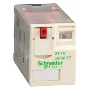 РЕЛЕ 4 CO 240В ПЕРЕМ ТОКА | RXM4AB1U7 | Schneider Electric - Schneider Electric