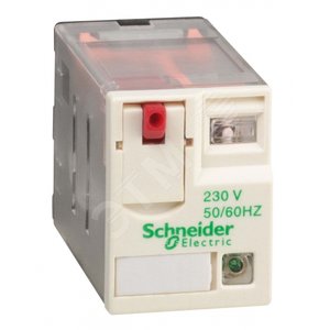 РЕЛЕ 4 CO СВЕТОДИОД 230В ПЕРЕМ ТОКА RXM4AB2P7 | RXM4AB2P7 | Schneider Electric - Schneider Electric
